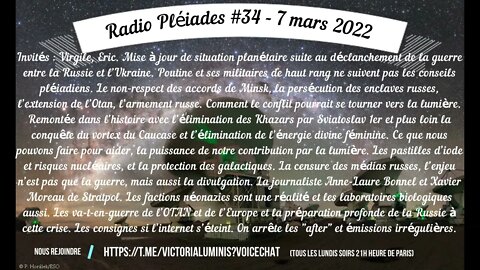 Radio Pléiades #34 - La guerre entre Russie et Ukraine et notre intervention