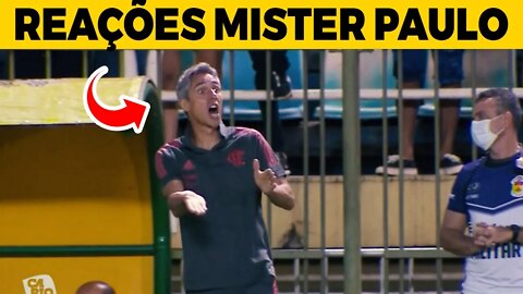 Reações MISTER PAULO SOUSA ESTREIA | flamengo x boa vista | estreia de paulo sousa com vitoria