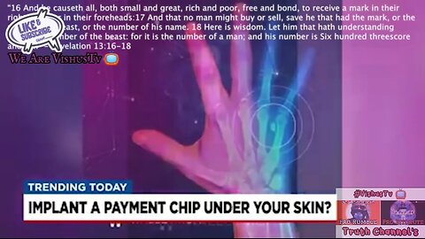 Implant A Payment Chip Under The Skin... #VishusTv 📺