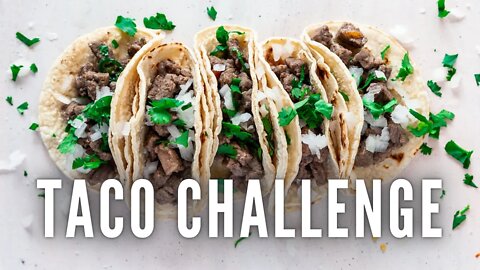 Taco Challenge | Husband Vs. Wife