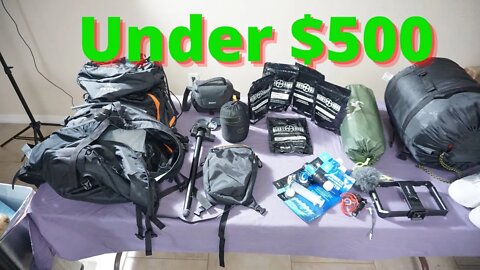 Prepping Gear - Bugout Bag Under $500