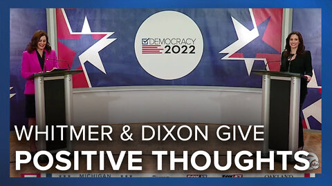 Tudor Dixon, Gretchen Whitmer give positive thoughts about each other