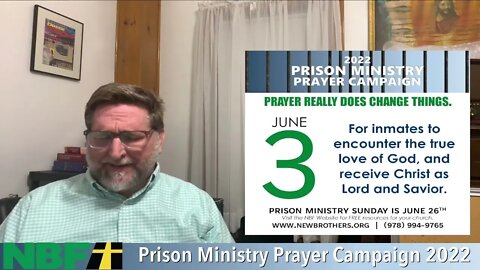 Prison Ministry Prayer Campaign - Day 3