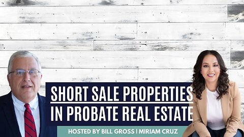 Foreclosures, Short Sales, and Underwater Properties in Probate Real Estate