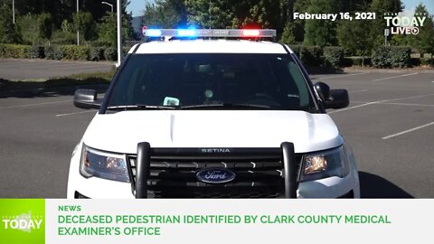 Deceased pedestrian identified by Clark County Medical Examiner’s Office