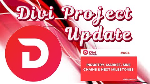 Quick Divi Project Update -🤞Q3