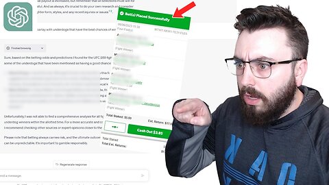 I Asked ChatGPT to Make My UFC 289 Bets