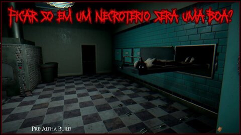 Testando um jogo em um necrotério!