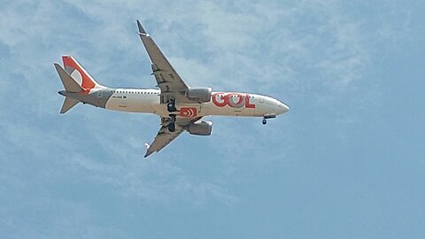 Boeing 737 MAX 8 PR-XMA vindo de São Paulo(Congonhas) para Fortaleza