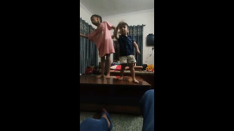 child fight n dance