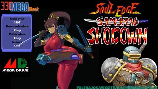 Jogo Completo 90: Soul Edge vs Samurai Shodown (Mega Drive)