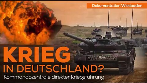 Krieg in Deutschland? Deutschland ist Kommandozentrale für Ukraine-Krieg geworden.