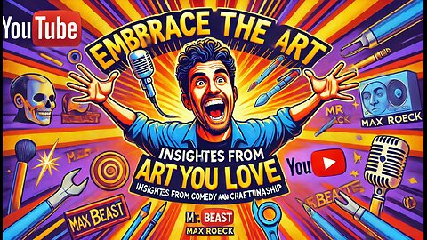 Embrace the Art You Love: Insights from Comedy and Craftsmanship