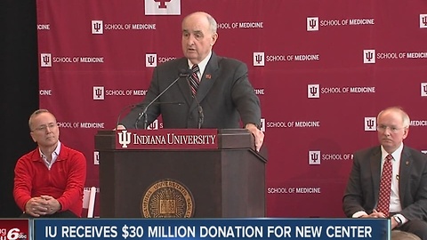 Indiana University receives $30 million donation for new blood cancer center