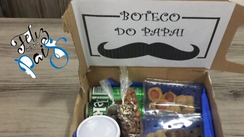 Boteco do Papai - Uma festa na caixa Especial para o Dia dos Pais - Faça e venda muito