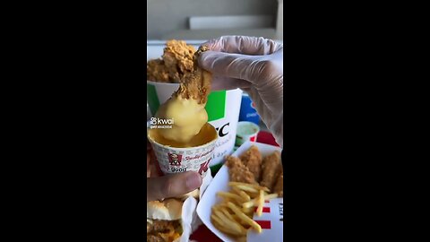 Yummy and delicious kfc food