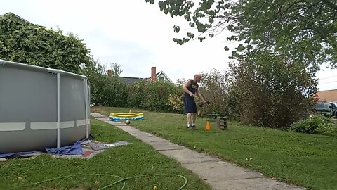 Blue Collar Strength: Cinder Block And Dumbbell Carry