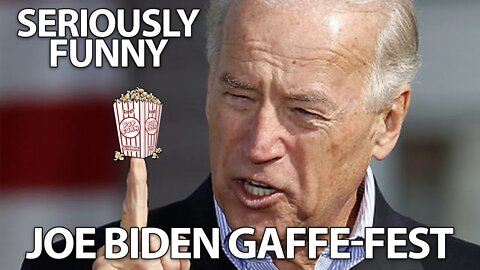 Must Watch Biden Gaffe Fest! Get Out the Popcorn!