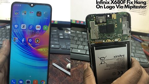 infinix x680f fix hang on logo after make health via mipitester box