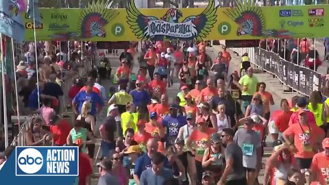 3:10 – 3:15 Saturday | Publix Gasparilla Distance Classic Finish Line