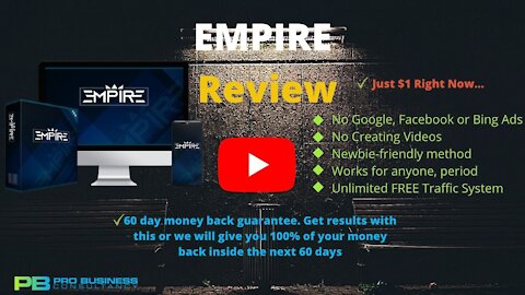 Empire Review ✨ How to make Massive Income in a Daily Basis 👉Just💲1