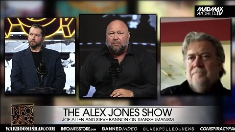 Alex Jones, Steve Bannon and Joe Allen on AI and Transhumanism on the Alex Jones Show July 31, 2023