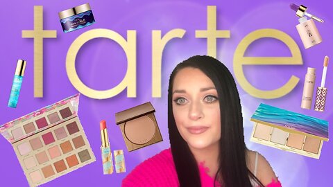 FULL FACE OF TARTE COSMETICS | PASSPORT TO PARADISE PALETTE