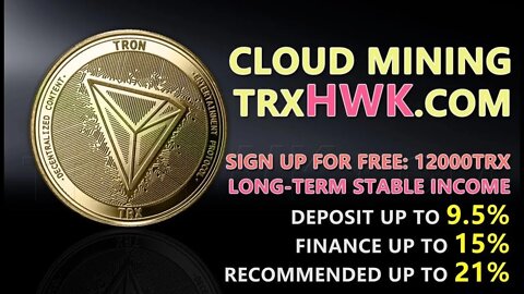 TRX HWK - Prova de pagamento de 330.61 TRX, incrível como pagou muito rápido e rende até 9.5% dia