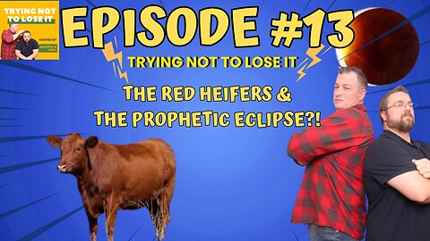 Episode #13: "The Red Heifer and the April 8th Solar Eclipse" - Trying Not To Lose It Podcast