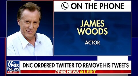 James Woods: I'm Suing The DNC!