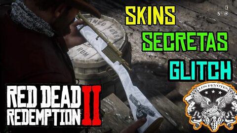 RED DEAD ONLINE GLITCH SKINS SECRETAS DAS ARMAS