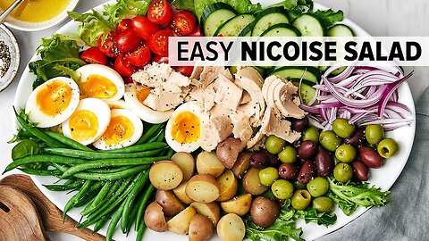 NICOISE SALAD is the classic French Riviera summer salad recipe!