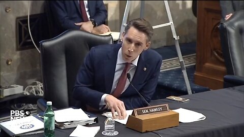 Sen Hawley To FBI Director: You Should Have Been Gone A Long Time Ago