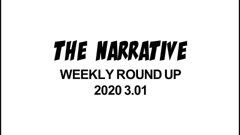 #Anime #TV #Movies The Narrative 2020 3.01 Live Stream Weekly Roundup