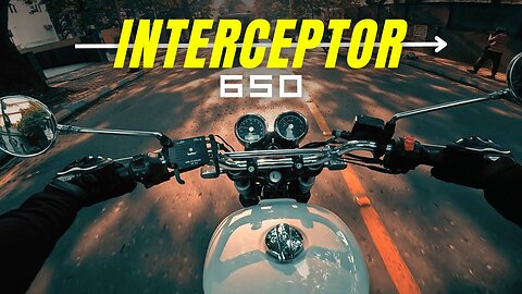 Royal Enfield Interceptor 650 | INT650 | POV City Ride | Kolkata | Moto Vlog