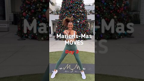 MARICRIS-Mas MOVES: Day 3! #holidayworkout #christmasworkout #bodyweightworkout #ytshorts #xmas2023