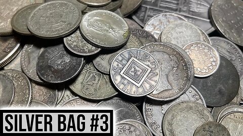 FULL POUND OF WORLD SILVER COINS: Searching A Great Mix of Foreign "Bullion" From A Dealer