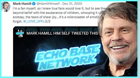 STAR WARS NEWS - MARK HAMILL MENTIONS US AGAIN ON DISNEY GALLERY?!