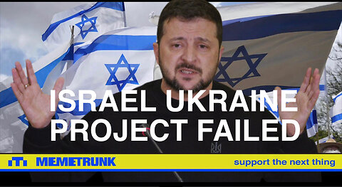 The Israel to relocate to Ukraine (Khazaria) Project Has Failed.