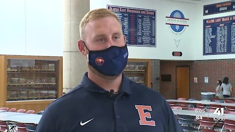 Olathe East community mourns loss of football coach