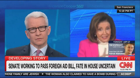 JD Vance Comments on Pelosi's Discharge Petition to Bring Foreign Aid Bill to Floor of the House