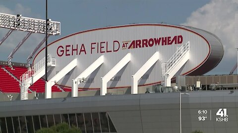 GEHA Field at Arrowhead Stadium gets new signage