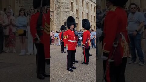 inspection of guards tower of london #thequeensguard