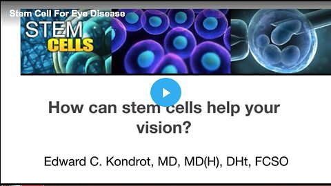 How stem cells can be used to treat eye diseases