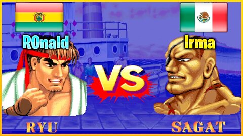 Street Fighter II': Champion Edition (R0nald Vs. Irma) [Bolivia Vs. Mexico]