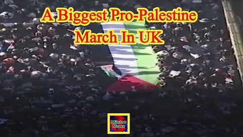 Close to a million march for Gaza on Armistice Day