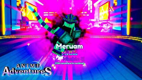 SHOWCASE MYTHIC MERUEM NO ANIME ADVENTURES