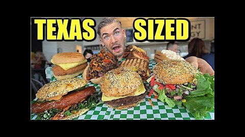 MONSTER BURGER & FRIED CHICKEN SANDWICH CHALLENGE