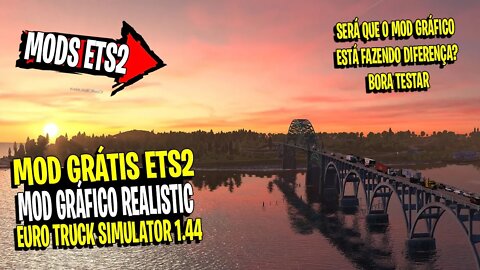 ▶️SAIU - MELHOR MOD GRÁFICO ETS2 1.44 REALISTIC BRUTAL EURO TRUCK SIMULATOR 2 VERSÃO 1.44