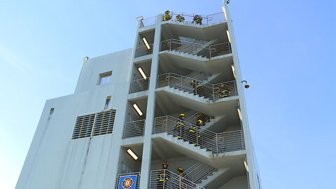 St. Lucie County Fire District hosts stair climbing ceremony in remembrance of firefighters killed in 9/11 attacks